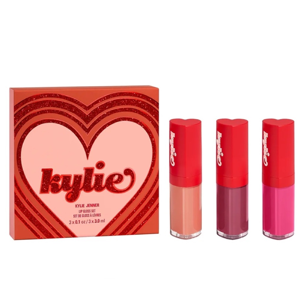 limited edition kylie cosmetics Valentine’s lip gloss set 💕 | collectible